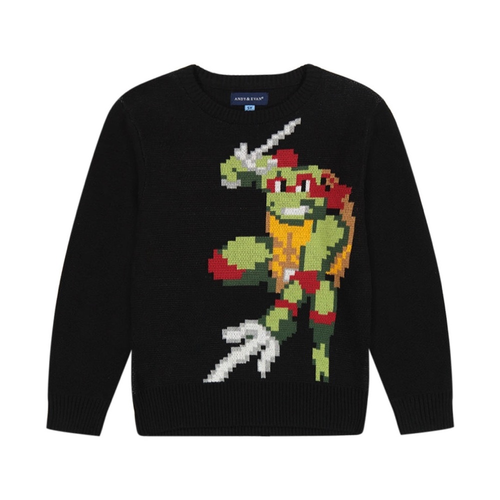 TMNT x Andy & Evan® Teenage Mutant Ninja Turtles Raphael Jacquard Sweater